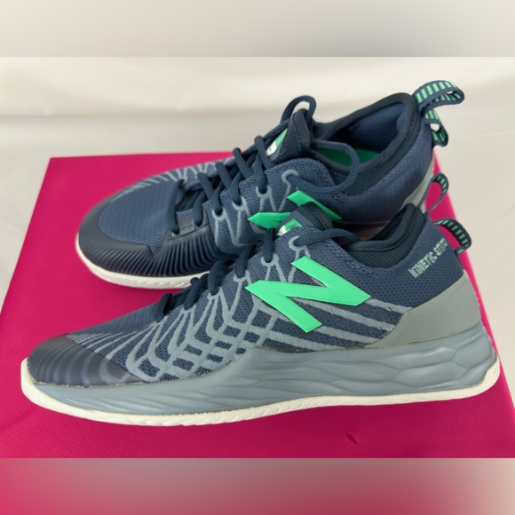 New Balance Men's Fresh Foam Lav V1 Hard Court Tennis Shoe Indigo/Reflec… - Picture 3 of 11